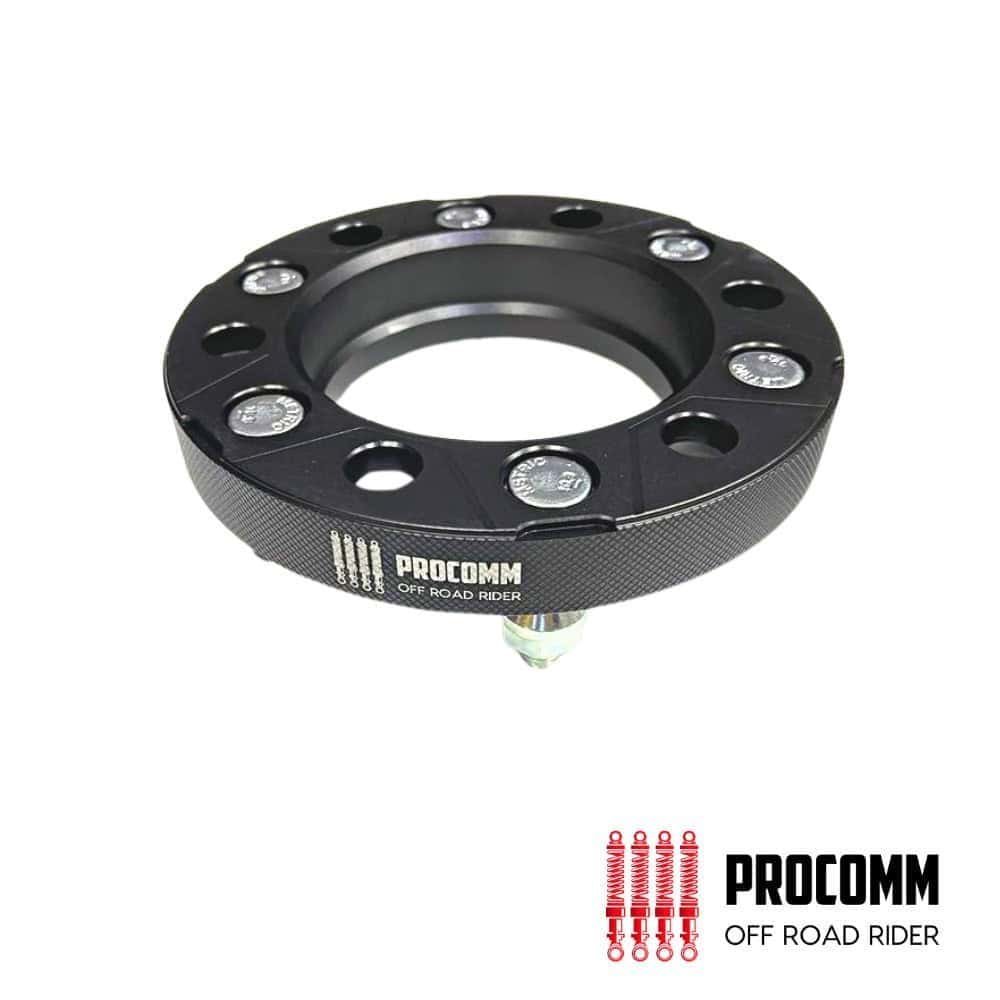 Procomm off-road rider wheel spacer for enhanced vehicle performance.
