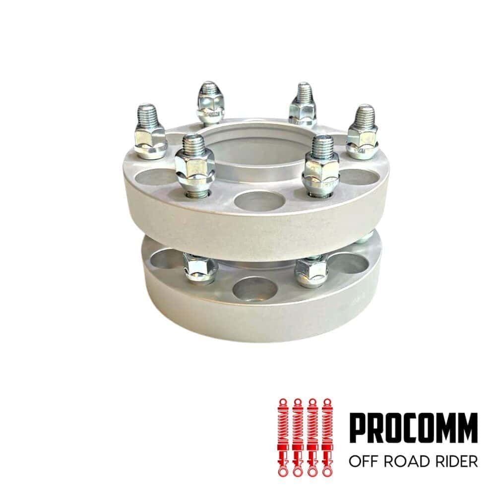 Heavy-duty wheel spacer for off-road vehicles by PROCOMM, durable and reliable.