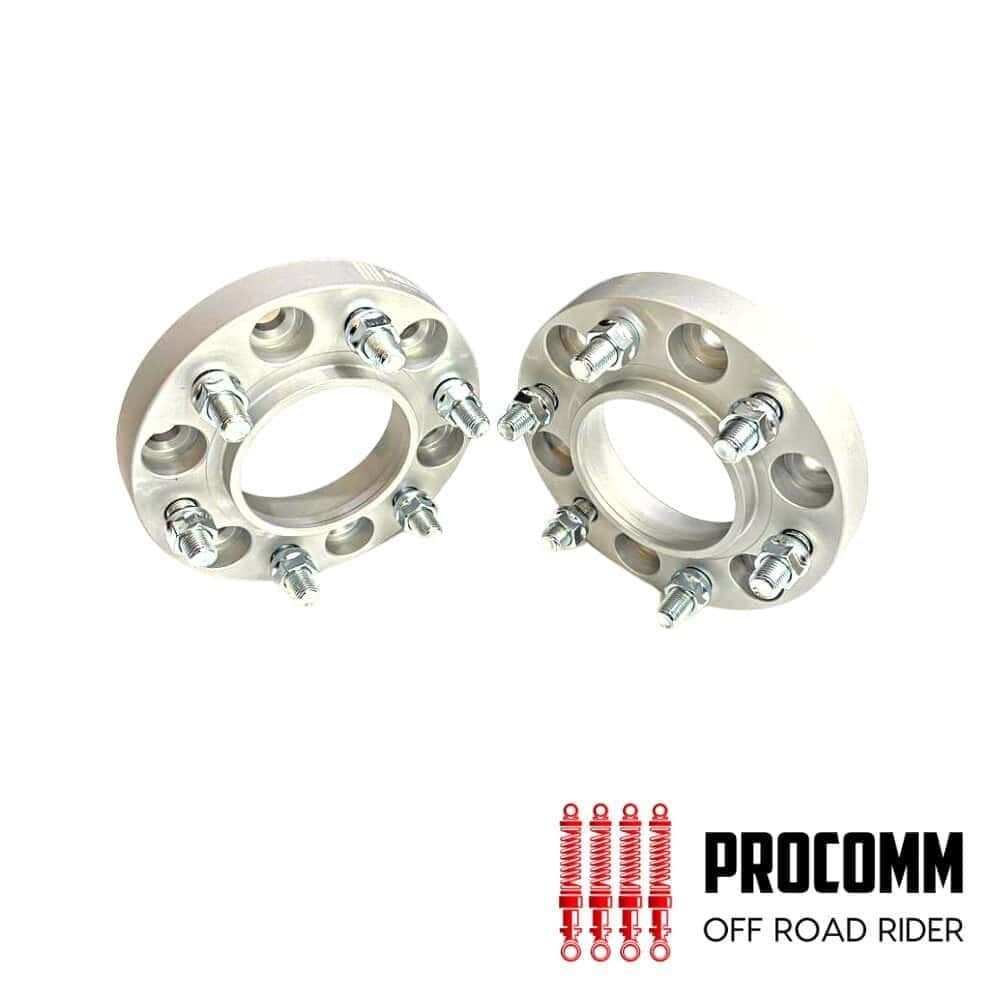 Heavy-duty wheel spacers for off-road vehicles by Al Shiba General Trading.