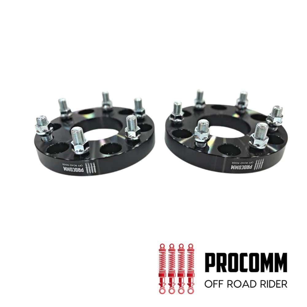 Heavy-duty wheel spacers for off-road vehicles, durable and reliable.