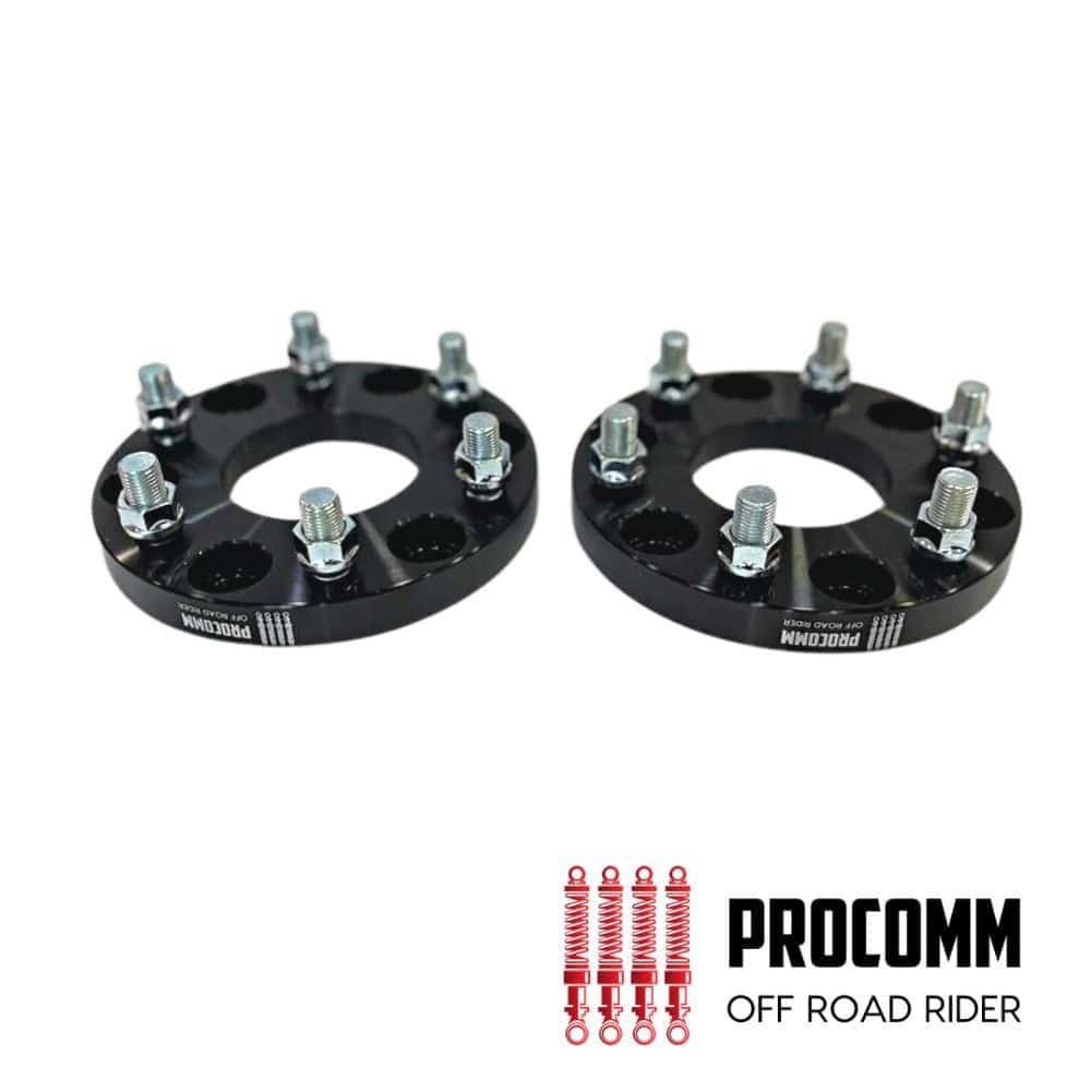 Heavy-duty wheel spacers for off-road vehicles, durable and reliable.