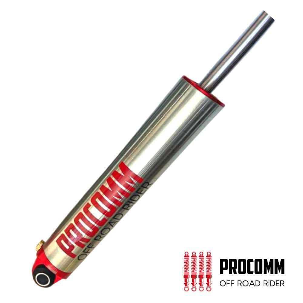 Off-road shock absorber for rugged vehicle suspension, durable and high-performance.