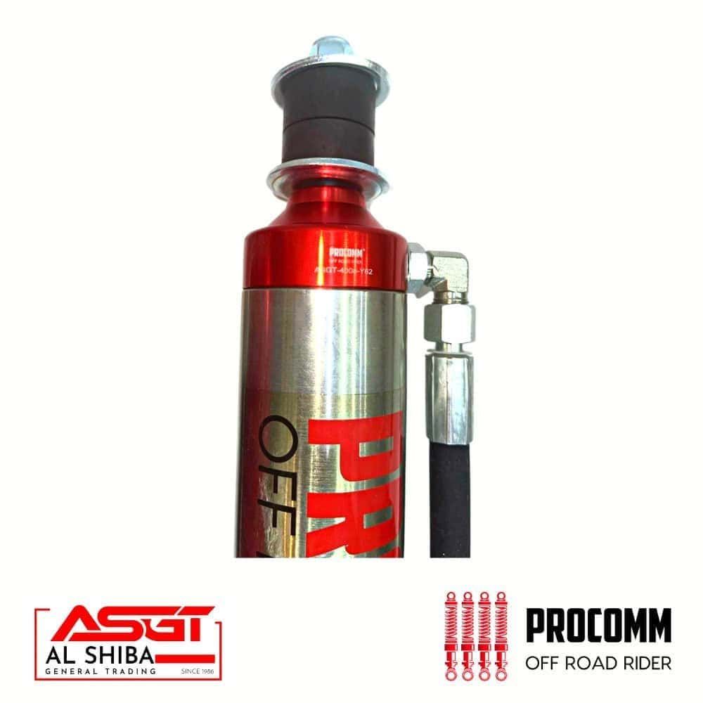 Off-road rider hydraulic shock absorber for all-terrain vehicles.