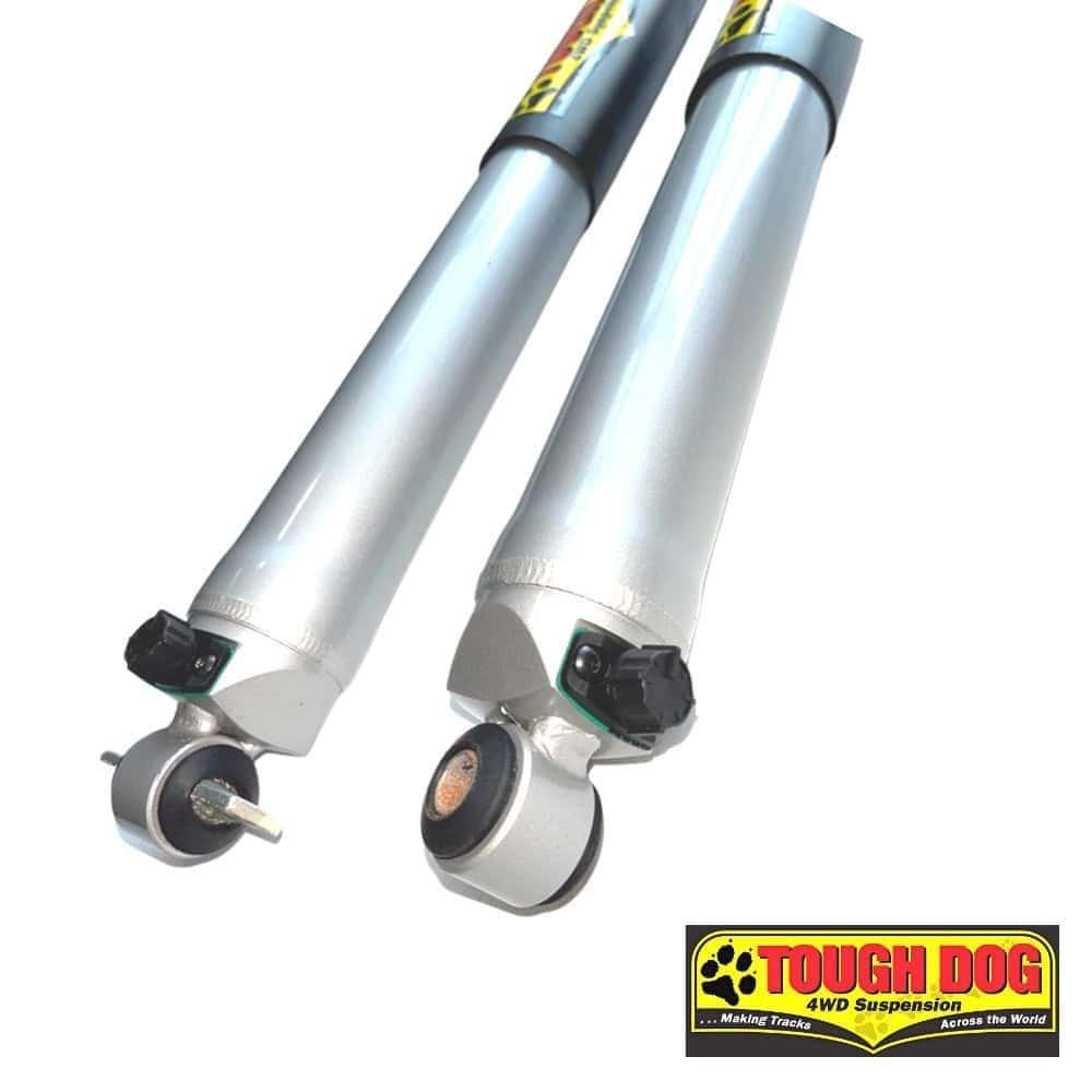 Heavy-duty shock absorbers for off-road vehicles, durable and reliable.