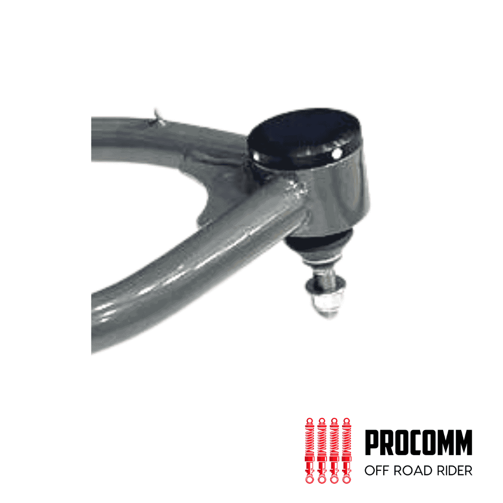 Off-road rider PROCOMM water faucet for outdoor use, durable and reliable.