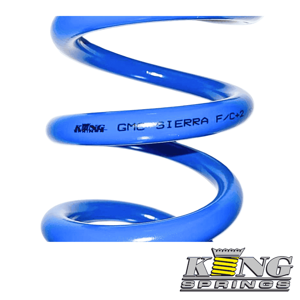 High-quality blue coil spring for industrial and automotive applications. Durable and reliable suspe.