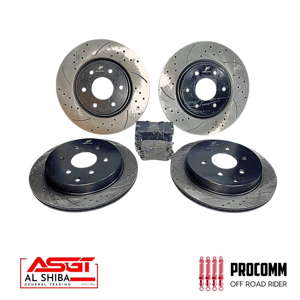 High-performance brake rotors for off-road motorcycles from Al Shiba General Trading.