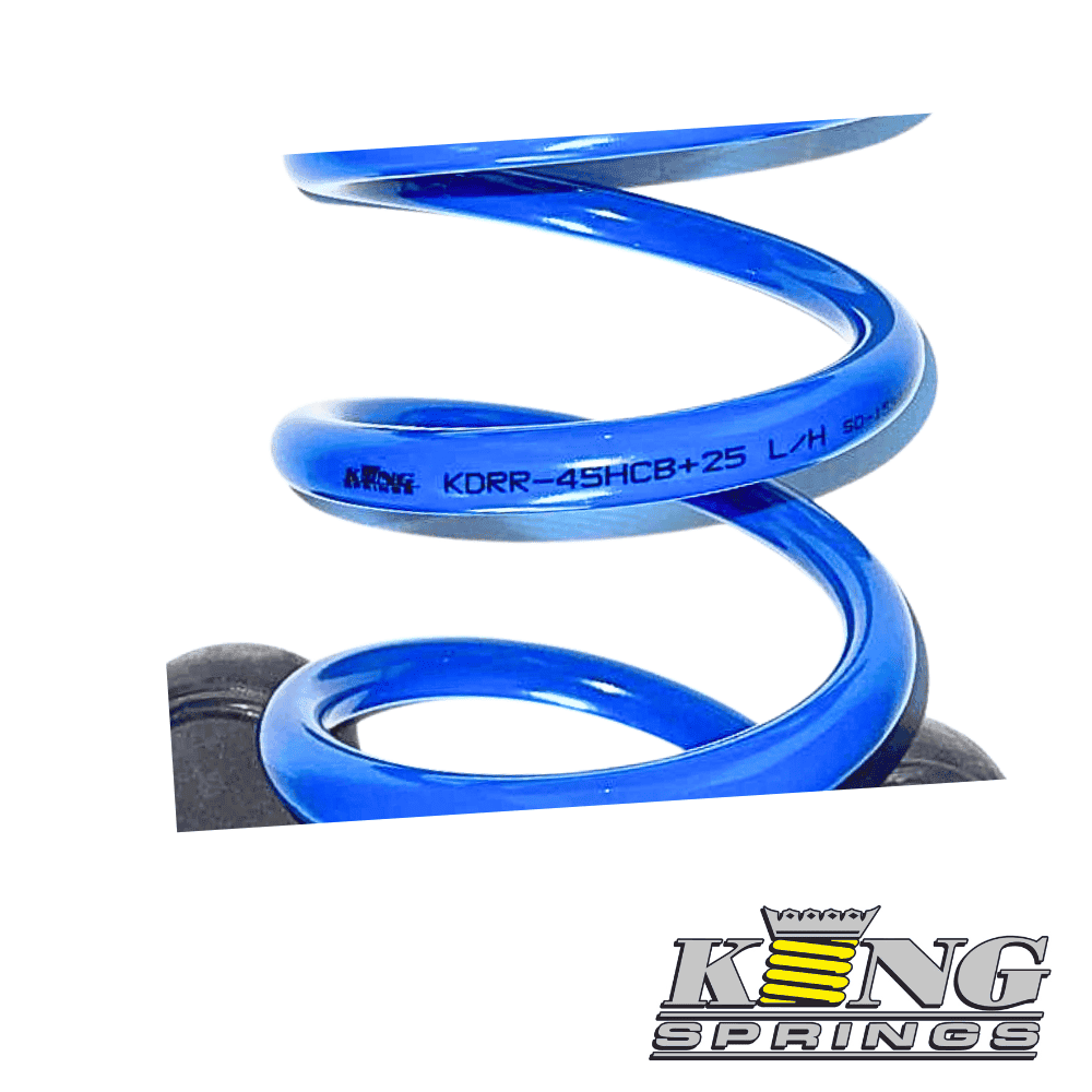 High-quality blue industrial compression spring for machinery and equipment.