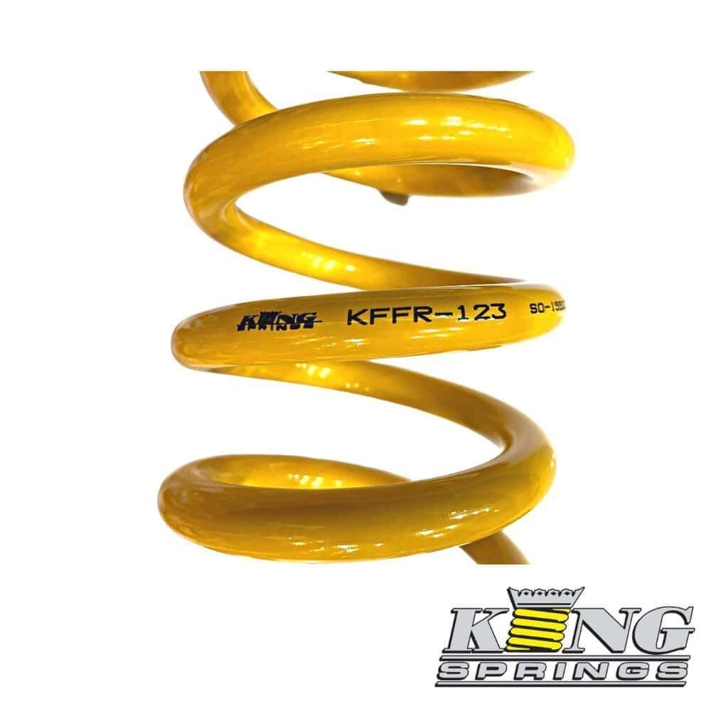 High-quality yellow coil spring for industrial and automotive applications. Durable and reliable sus.