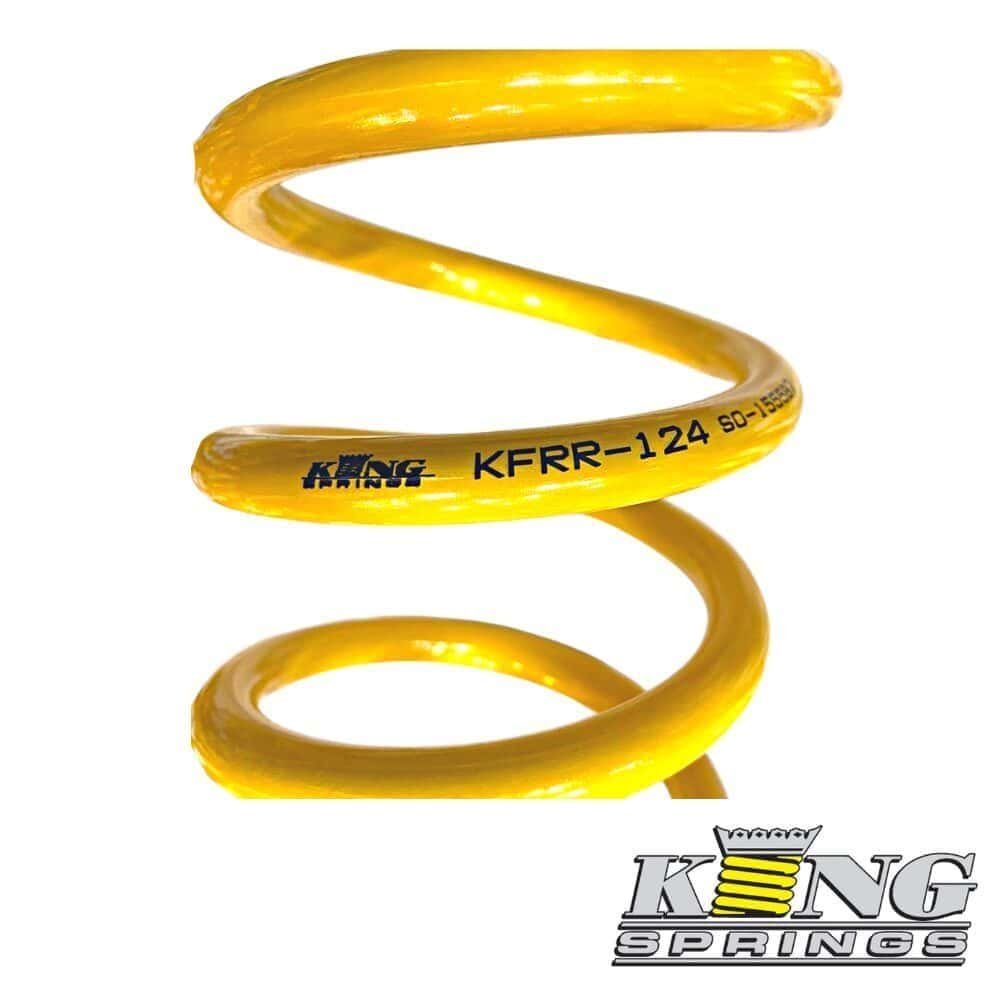 High-quality yellow coil spring for industrial and mechanical applications. Durable and reliable sus.