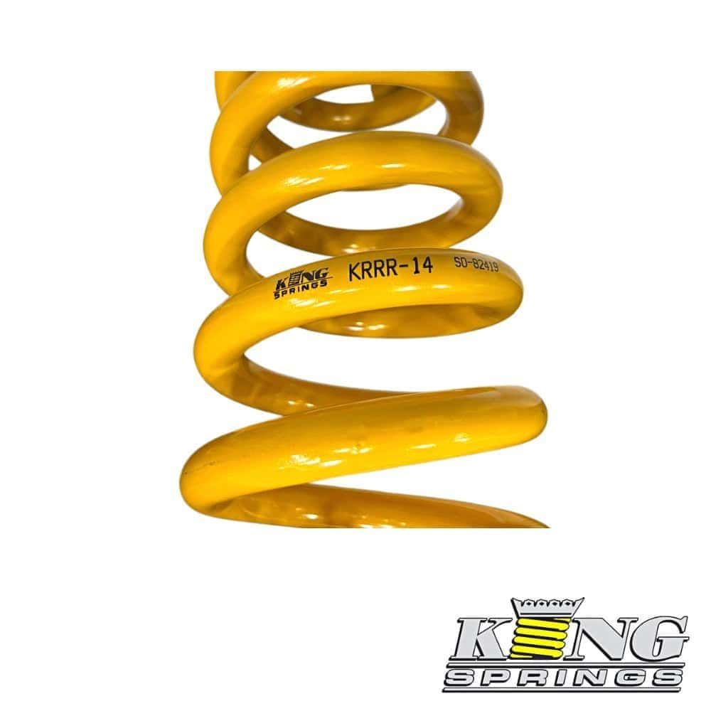 High-quality yellow coil spring for industrial and automotive applications. Durable and reliable sus.