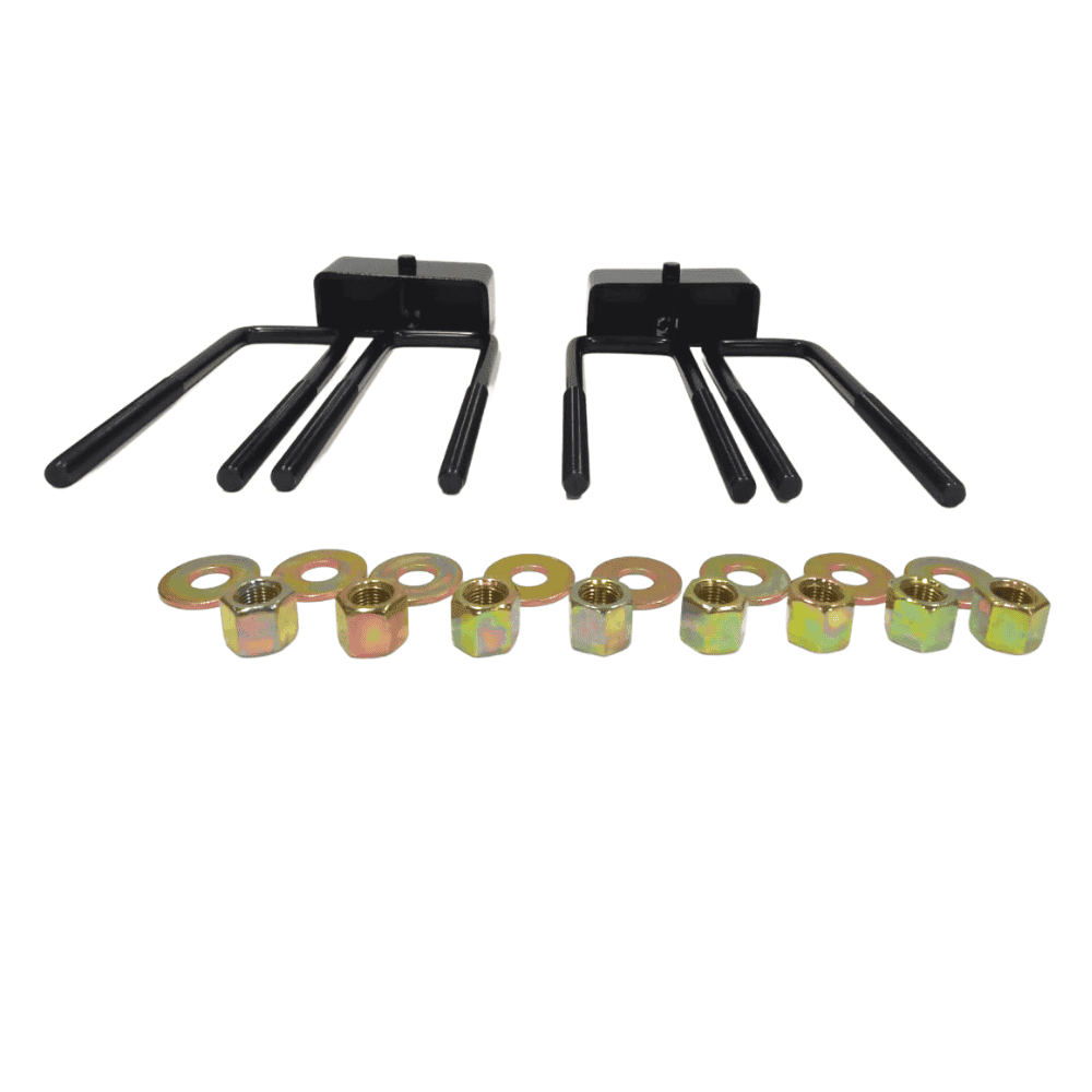 Heavy-duty bolt and nut set for industrial applications, featuring durable metal components and blac.