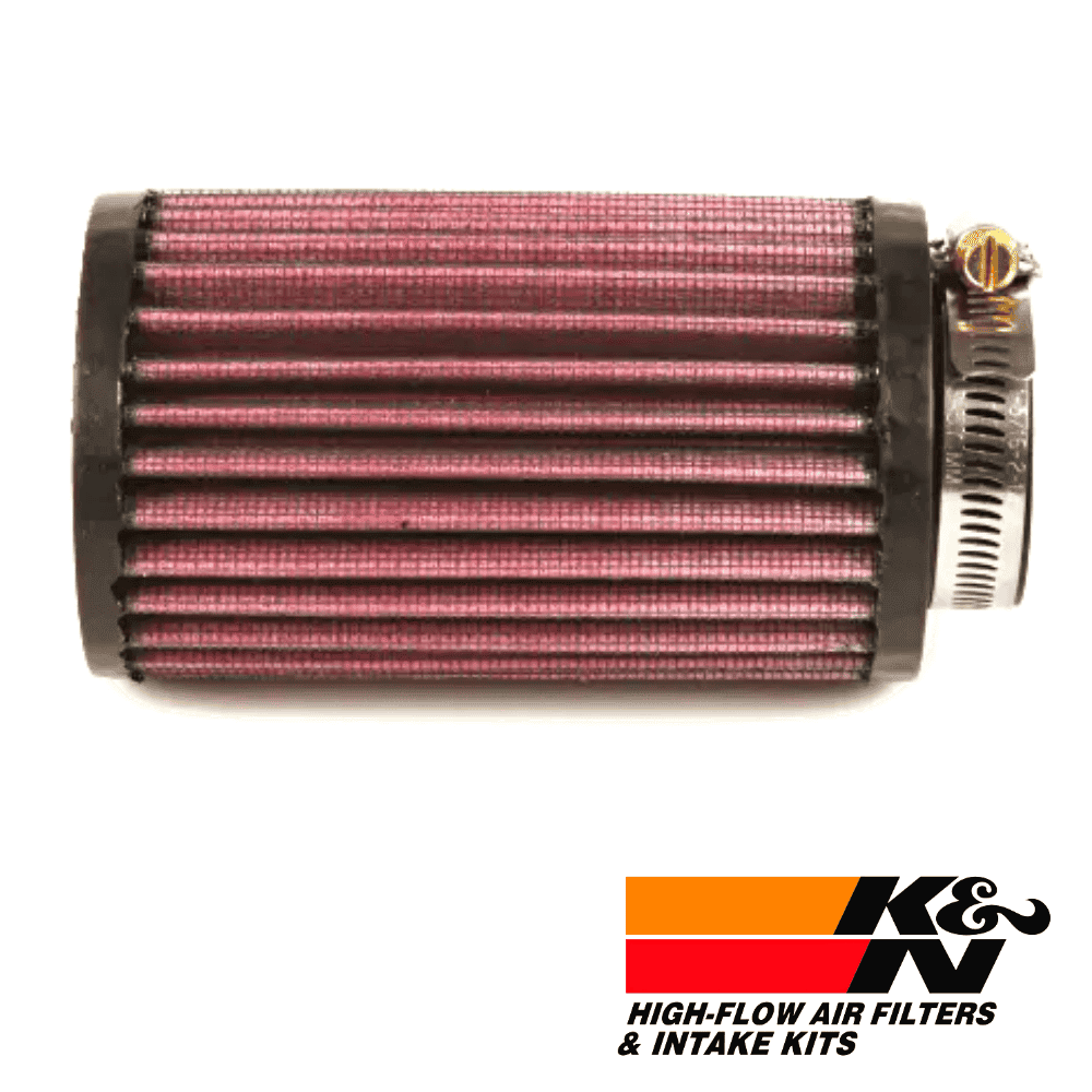 High-flow air filter for automotive engines, durable and efficient.