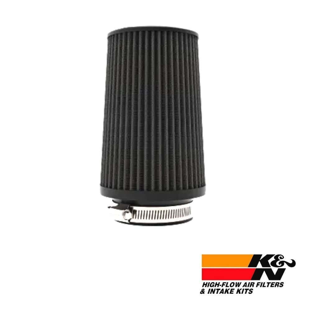 High-flow air filter for automotive engines, durable and efficient.