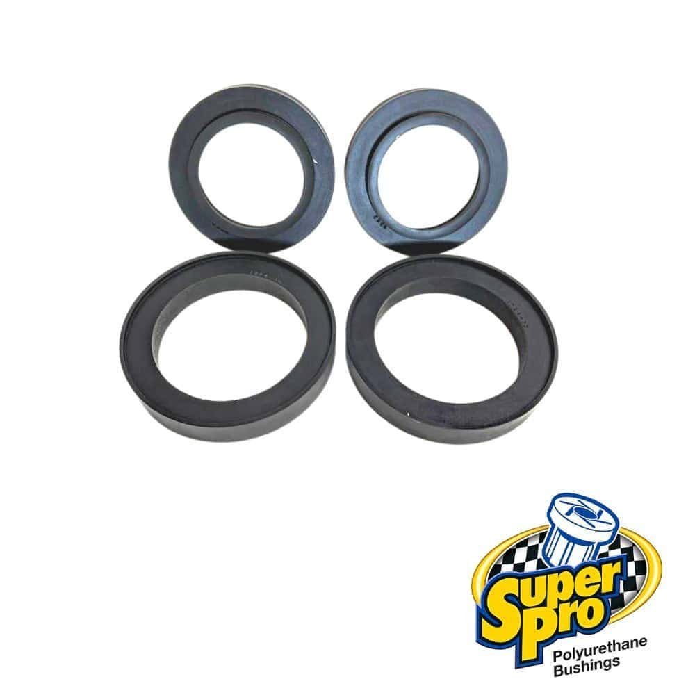 High-quality polyurethane bushings for automotive suspension systems.