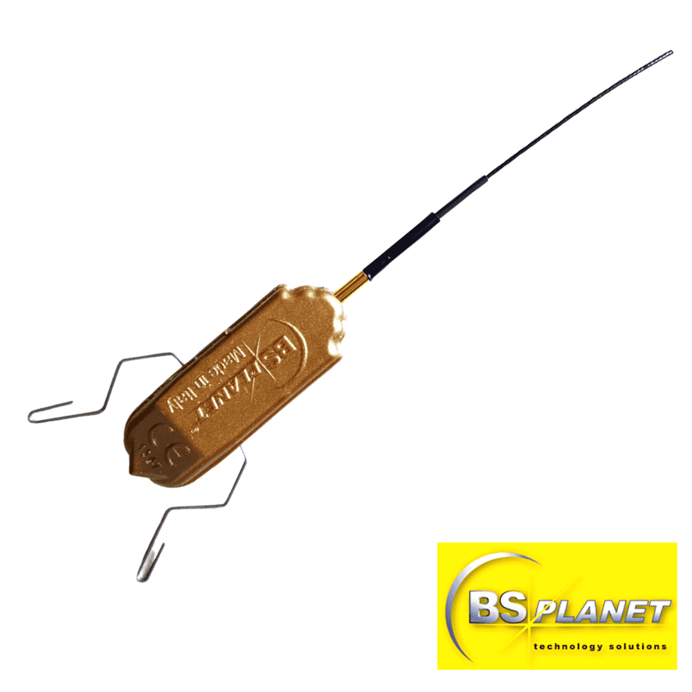 High-voltage fuse with electrical wire for industrial safety and circuit protection.