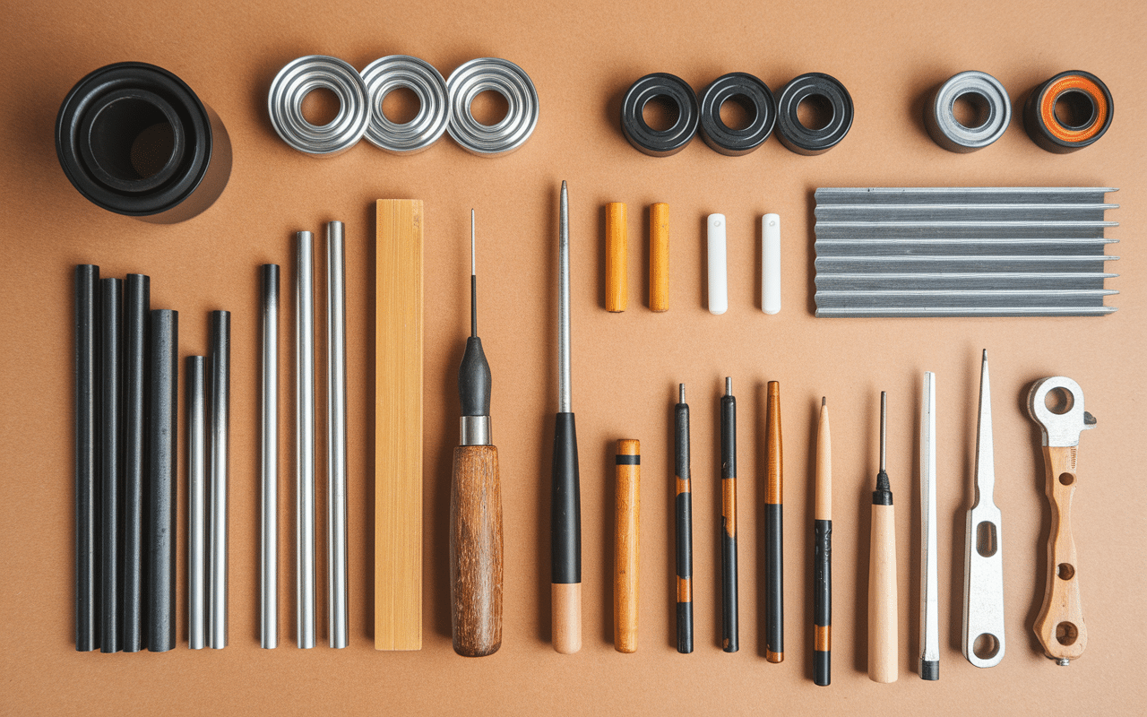 Materiaux outils bricolage broyeur vegetaux