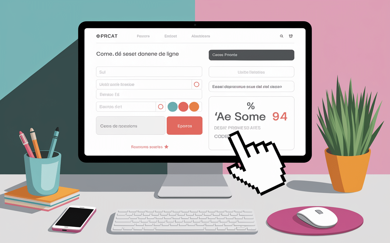 Interface code promo Made in Design