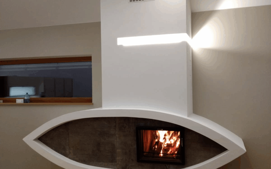 Stufe e caminetti ad accumulo di calore e irraggiamento termico