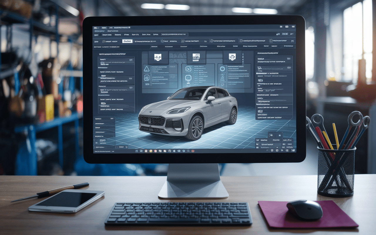 EcranAtelioDocInterfaceLogicielTechniqueAutomobile