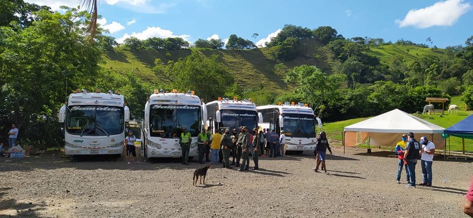 Migrantes venezolanos regresan a su país
