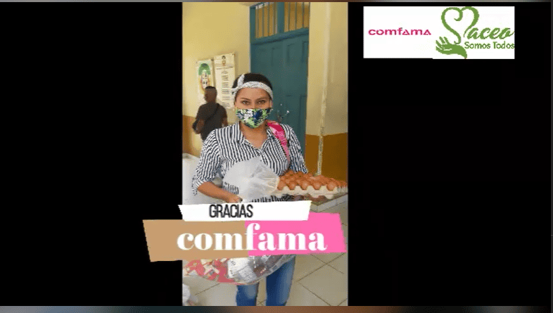 Comfama dona 200 mercados en Maceo