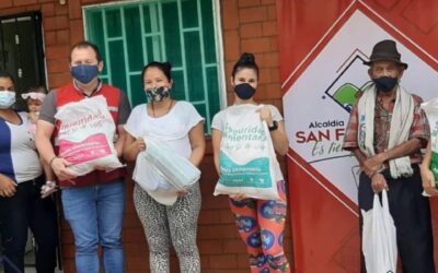 Entrega de Seguridad Alimentaria al Curso de Vida en San Francisco