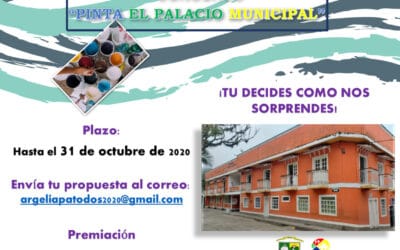 Argelia realiza concurso para pintar el palacio municipal
