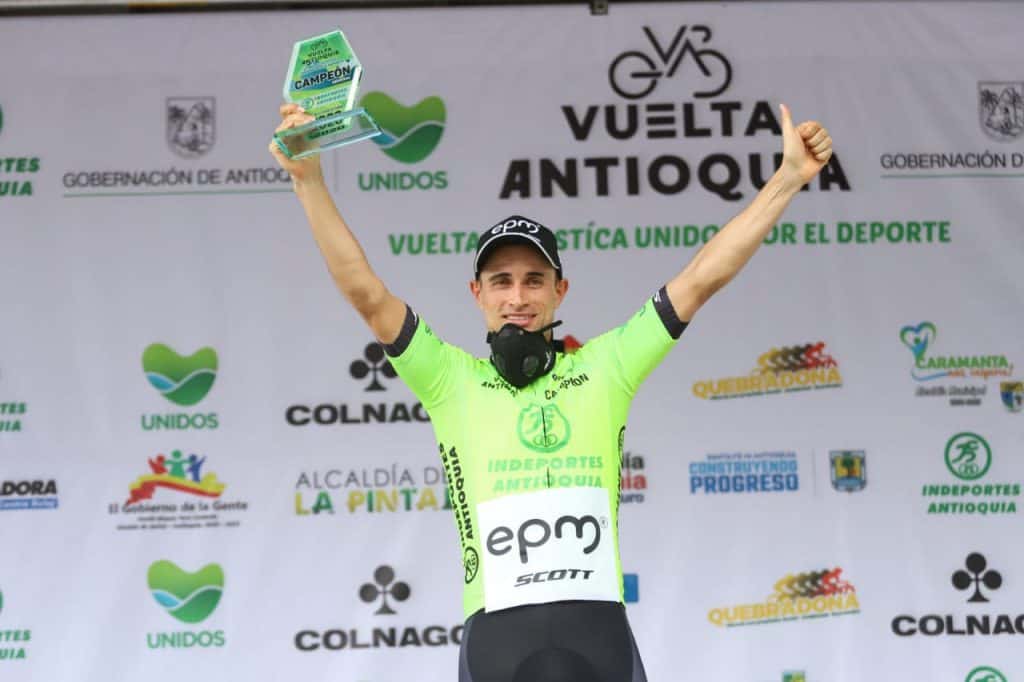 Un marinillo es el campeón de la vuelta Antioquia