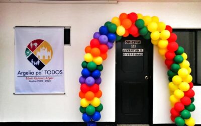 Argelia inauguró oficina de la juventud y diversidad