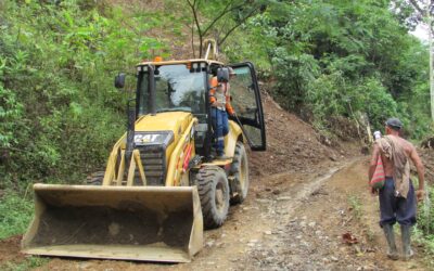 Mutatá realiza mejoramiento de las vías terciarias