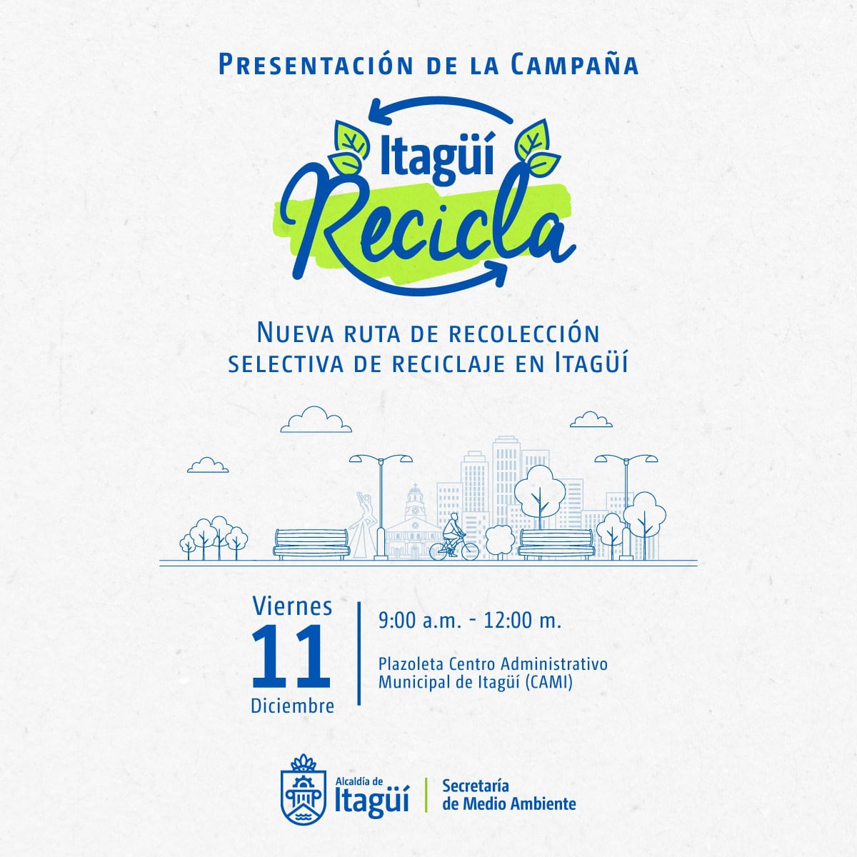 “Itagüí recicla” la nueva campaña del municipio