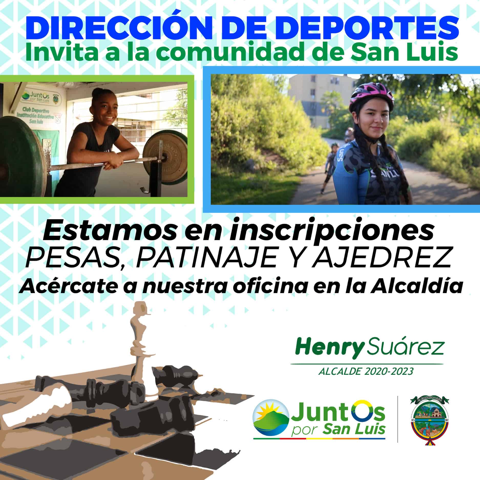 Inician las convocatorias deportivas en San Luis