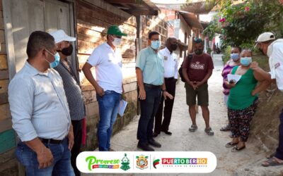 El alcalde de Puerto Berrío recorre las calles para escuchar las necesidades de la población