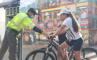 En San Carlos se está realizando la jornada pedagógica vial