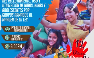 Puerto Nare realizará una conmemoración del día internacional de las Manos rojas