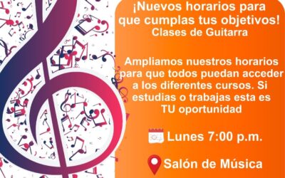 Yalí abre convocatoria para la Escuela de Música