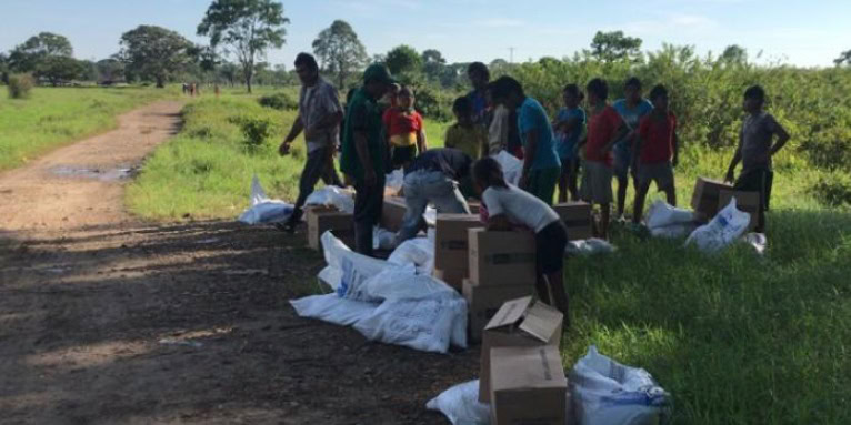 AYUDAS A LAS FAMILIAS DE CÁCERES REFUGIADAS EN CAUCASIA