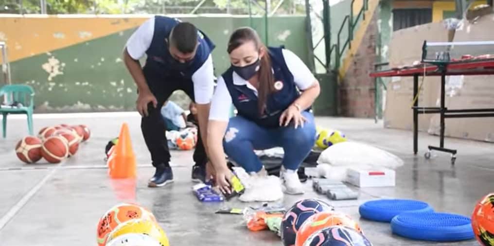Implementos deportivos para los pintadeños