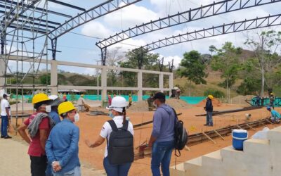 Avanza el polideportivo de Arboletes