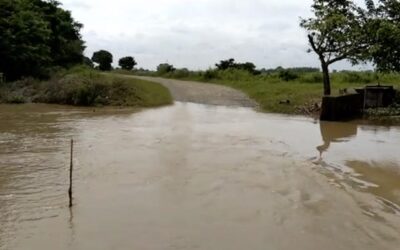 Riesgo por socavación en el río Arquia