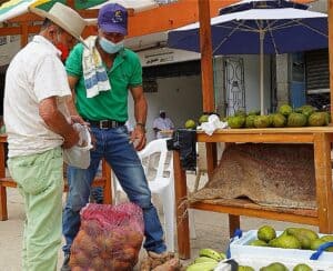 Feria del campo en Caracolí