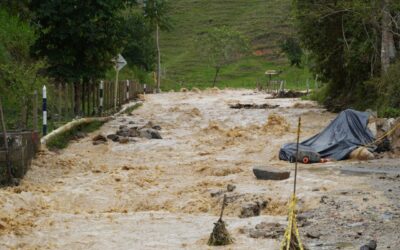 Seis municipios en Antioquia reportaron crecientes de ríos y quebradas en las últimas horas