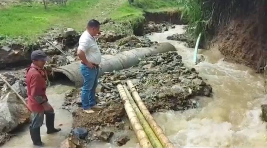 Considerables daños en Betania por las lluvias