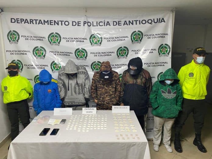 En La Ceja capturan a cinco integrantes de “Los Mesa”