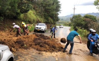 ¡Atención! San Vicente se declaró alerta roja por deslizamientos