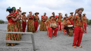 El bullerengue hizo eco en Bogotá