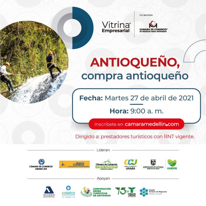 ANTIOQUEÑO compra antioqueño” una nueva alternativa para el turismo virtual