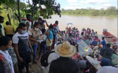 Apoyan a familias desplazadas en el Bajo Cauca