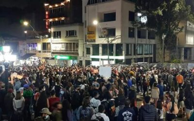 En Caldas protestan de forma pacífica